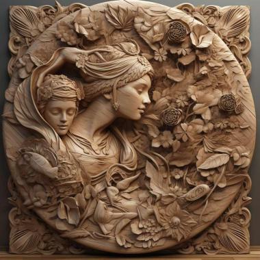 Patterns and decorations stl Flacillula 2 3d model